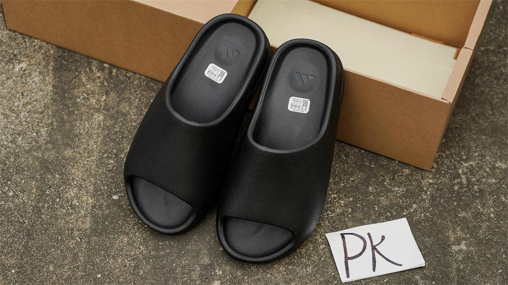 PK GOD adidas Yeezy Slide Onyx RETAIL MATERIALS READY TO SHIP